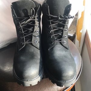 Timberland black boots